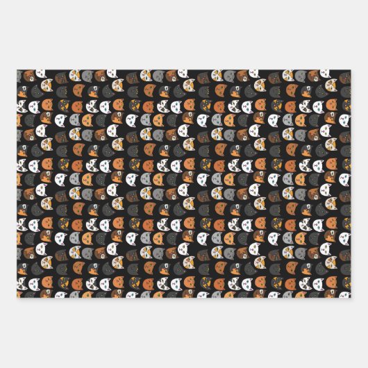 Keukenkatten overal inpakpapier vel (Voorkant)