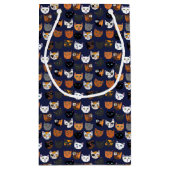 Keukenkatten overal patroon klein cadeauzakje (Achterkant)