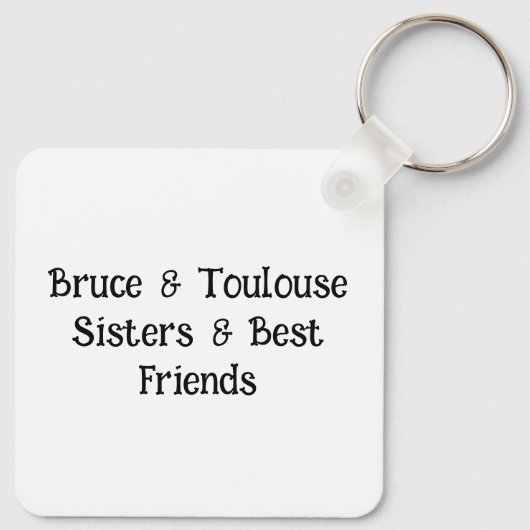 Keukenkatten Sleutelhanger (Achterkant)