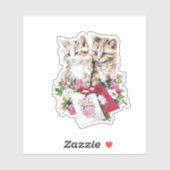 Keukenkatten Sticker (Vel)