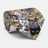 Keukenkatten! Stropdas (Opgerold)