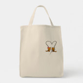 Keukenkatten Tote Bag (Achterkant)