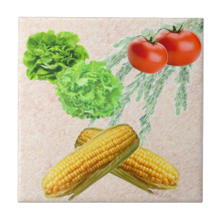 Keukenkeramische tegels tegeltje