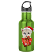 Keukenkerstman met waterfles  (Voorkant)