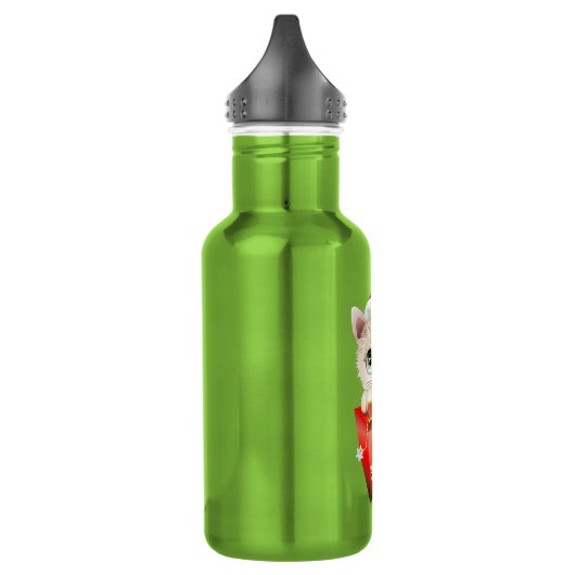 Keukenkerstman met waterfles  (Links)