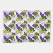 Keukenkeuken met een betegeld fruitpatroon voor dr theedoek (Horizontaal)