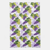 Keukenkeuken met een betegeld fruitpatroon voor dr theedoek (Verticaal)