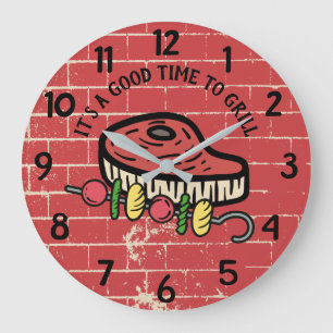 Keukenkeuken voor het bakken van baksteen voor de  grote klok