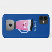 Keukenkeukenapparaat cartoon voor fijne voedselble Case-Mate iPhone case (Achterkant (horizontaal))