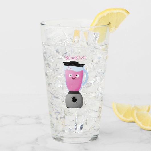 Keukenkeukenapparaat cartoon voor fijne voedselble glas (Achterkant ijs)