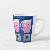 Keukenkeukenapparaat cartoon voor fijne voedselble latte mok (Rechts)