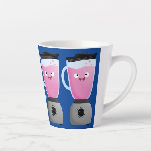 Keukenkeukenapparaat cartoon voor fijne voedselble latte mok (Rechts)