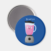 Keukenkeukenapparaat cartoon voor fijne voedselble magneet (Voorkant / Achterkant)