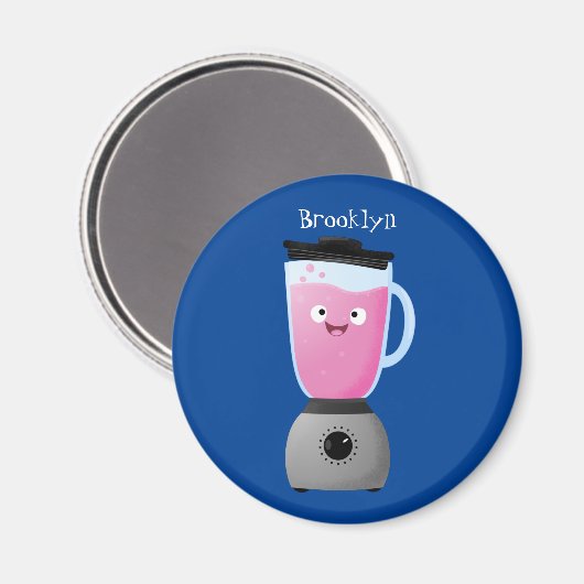 Keukenkeukenapparaat cartoon voor fijne voedselble magneet (Voorkant / Achterkant)