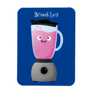 Keukenkeukenapparaat cartoon voor fijne voedselble magneet