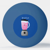 Keukenkeukenapparaat cartoon voor fijne voedselble pingpongbal (Achterkant)