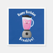 Keukenkeukenapparaat cartoon voor fijne voedselble servet (Voorkant)