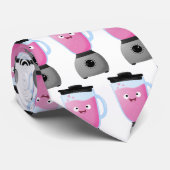 Keukenkeukenapparaat cartoon voor fijne voedselble stropdas (Opgerold)