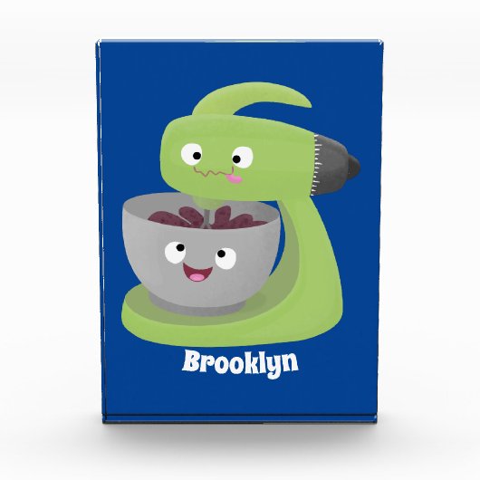 Keukenkeukenapparaat voor cute-taart cartoon fotoblokken (Voorkant)