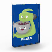 Keukenkeukenapparaat voor cute-taart cartoon fotoblokken (Links)