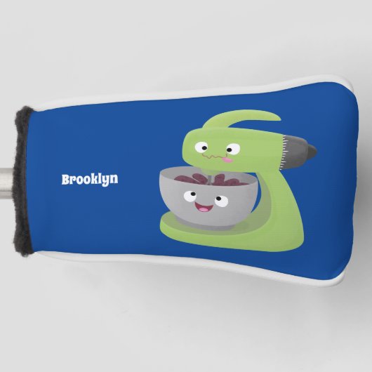 Keukenkeukenapparaat voor cute-taart cartoon golfheadcover (Voorkant)