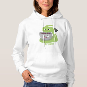 Keukenkeukenapparaat voor cute-taart cartoon hoodie
