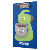 Keukenkeukenapparaat voor cute-taart cartoon klembord (Links)