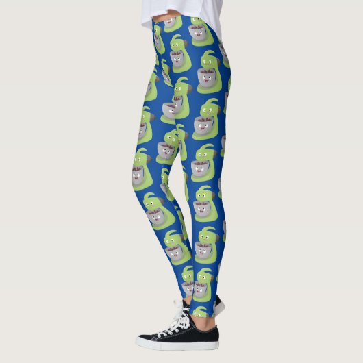 Keukenkeukenapparaat voor cute-taart cartoon leggings (Links)