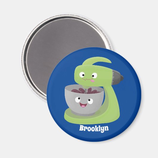 Keukenkeukenapparaat voor cute-taart cartoon magneet (Voorkant / Achterkant)