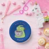 Keukenkeukenapparaat voor cute-taart cartoon papieren kommen (Feest)