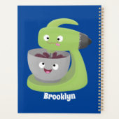 Keukenkeukenapparaat voor cute-taart cartoon planner (Achterkant)