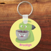 Keukenkeukenapparaat voor cute-taart cartoon sleutelhanger (Voorkant)