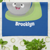 Keukenkeukenapparaat voor cute-taart cartoon theedoek (Gevouwen)