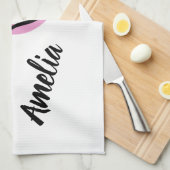 Keukenkeukencadeau voor speler of coach theedoek (Quarter Fold)