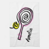 Keukenkeukencadeau voor speler of coach theedoek (Verticaal)