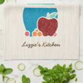 Keukenkeukengerei voor de stijl van het Kute Land  Theedoek (Gevouwen)