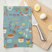 Keukenkeukenhanddoek voor de halverwege de eeuw theedoek (Quarter Fold)