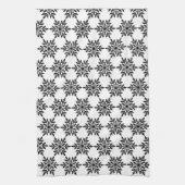 Keukenkeukenhanddoeken, snowflakes, keukenhanddoek (Verticaal)