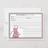 Keukenkeukenkookgerei voor Schort - Kaarten (Voorkant)