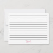 Keukenkeukenkookgerei voor Schort - Kaarten (Achterkant)