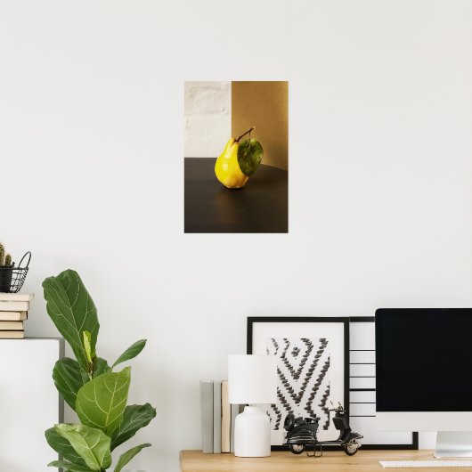 Keukenkeukenposter Pear still Life Poster (Thuiskantoor)