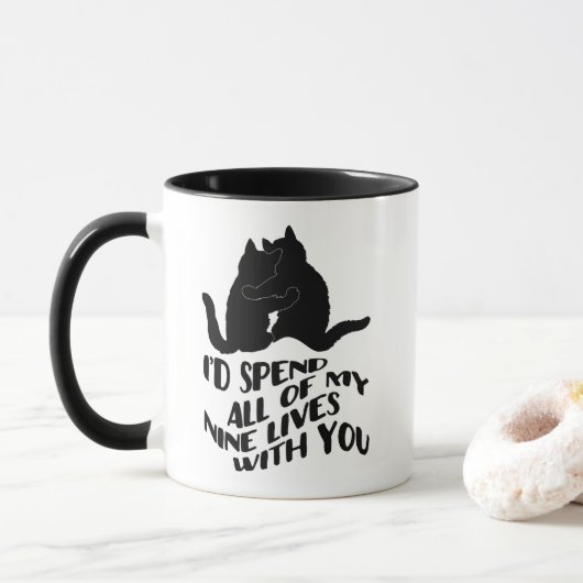 Keukenkeutens voor Valentijn Mok (Met donut)
