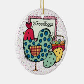 Keukenkip - SRF Keramisch Ornament (Rechts)