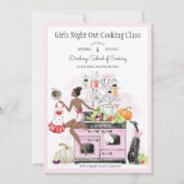 Keukenklas voor meiden uit kaart (Voorkant)