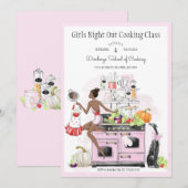 Keukenklas voor meiden uit kaart (Voorkant / Achterkant)