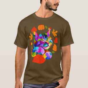 Keukenkleurige kunstcadeautjes voor kattenlovers,  t-shirt