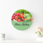 keukenklok voor verse groenten, voor mam grote klok (Huis)