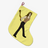 keukenknop grote kerstsok (Voorkant (Hangend))