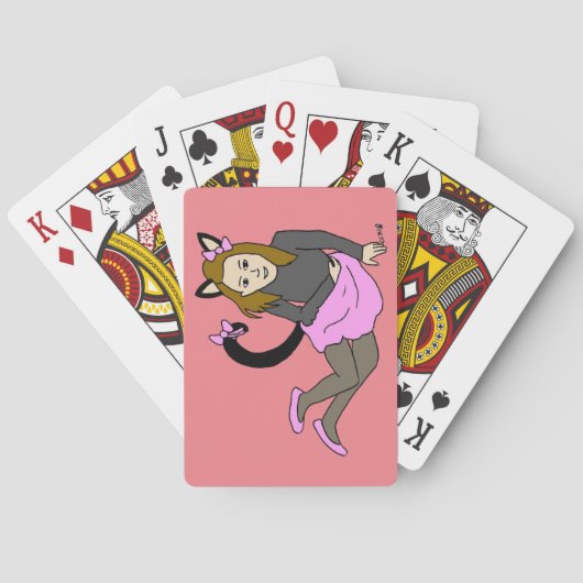 keukenknop pokerkaarten (Achterkant)
