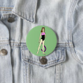 keukenknop ronde button 7,6 cm (In situ)